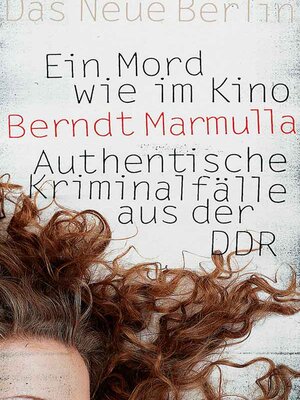 cover image of Ein Mord wie im Kino